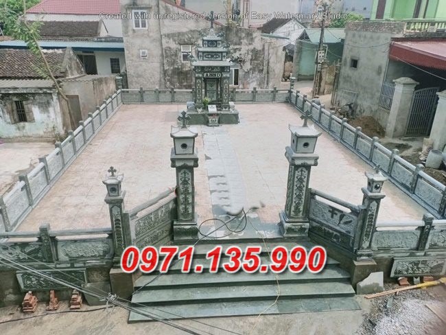 Mộ đá công giáo - Mẫu mộ công giáo bằng đá đơn giản đẹp bán Vĩnh Phúc